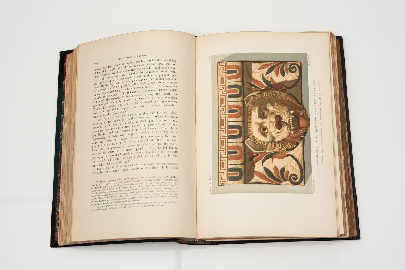 6 Vols. Victor Duruy. History of Rome and The Roman People... In Good Condition For Sale In New York, NY
