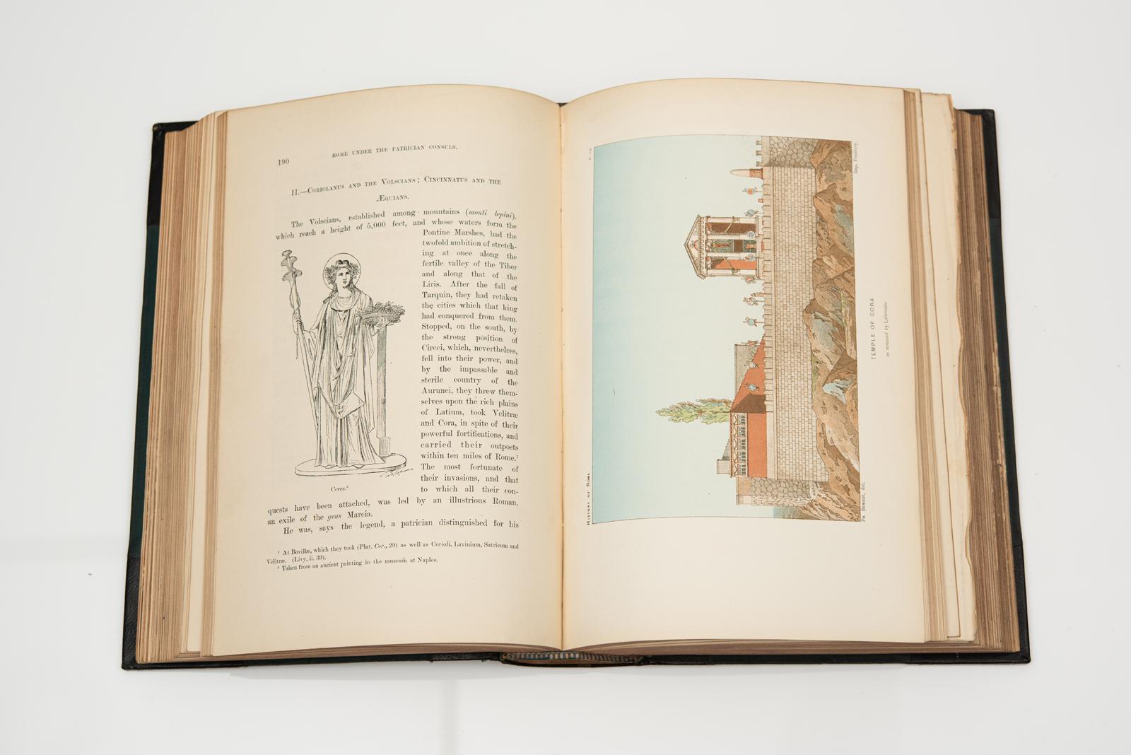 19th Century 6 Vols. Victor Duruy. History of Rome and The Roman People... For Sale