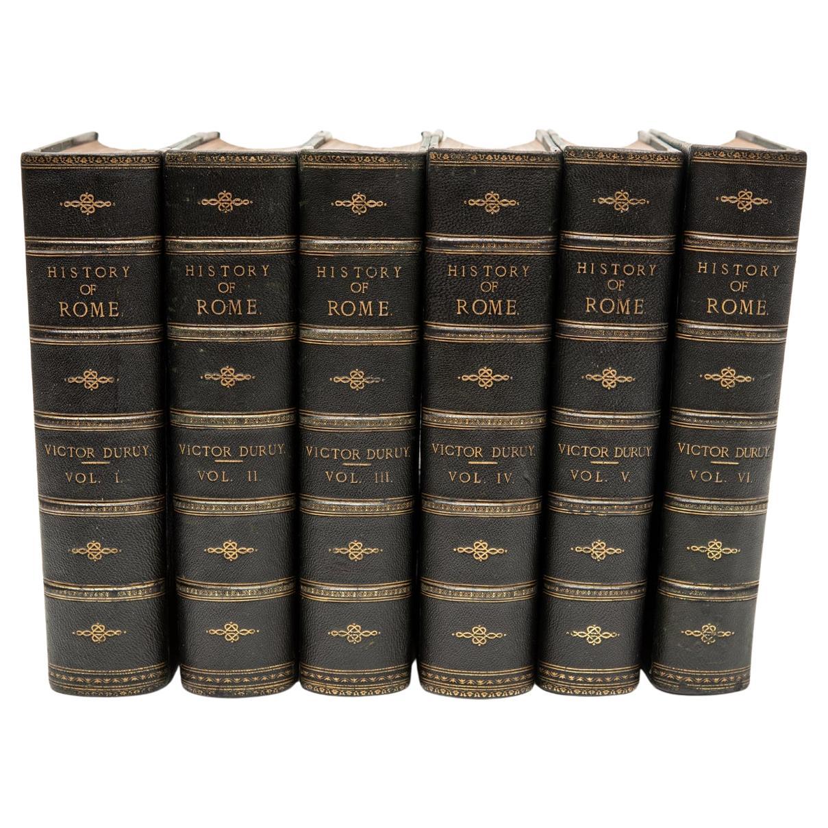 6 Vols. Victor Duruy. History of Rome and The Roman People...