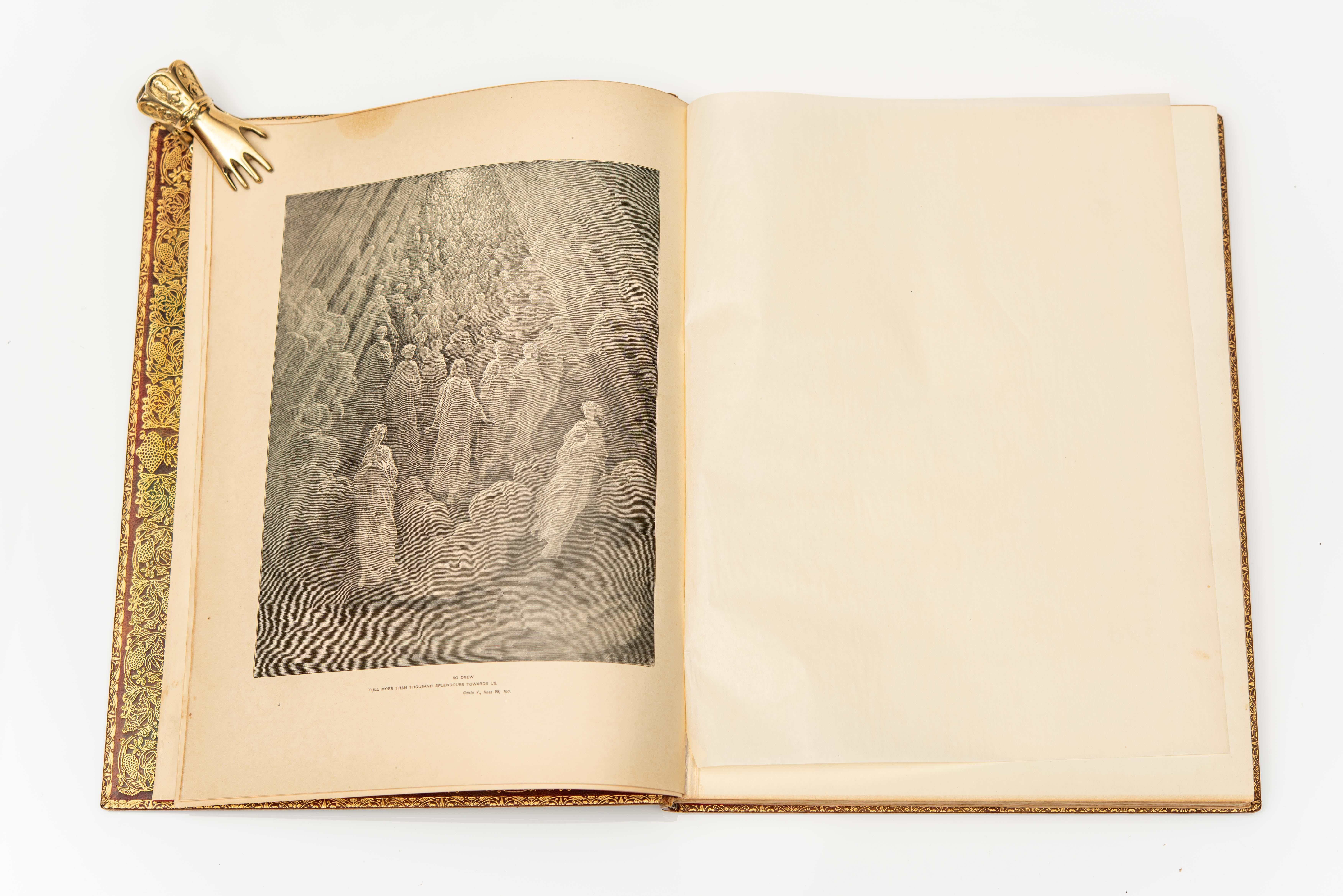 6 Volumes. Dante Alighieri, The Doré Dante. In Good Condition In New York, NY