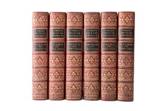 6 Volumes. Edmund Lodge, Portraits of Illustrious Personages of Great Britain