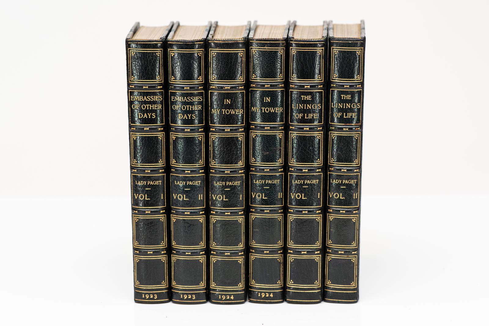 Anglais 6 Volumes. Lady Paget (humanitaire britannique 1881-1958) en vente
