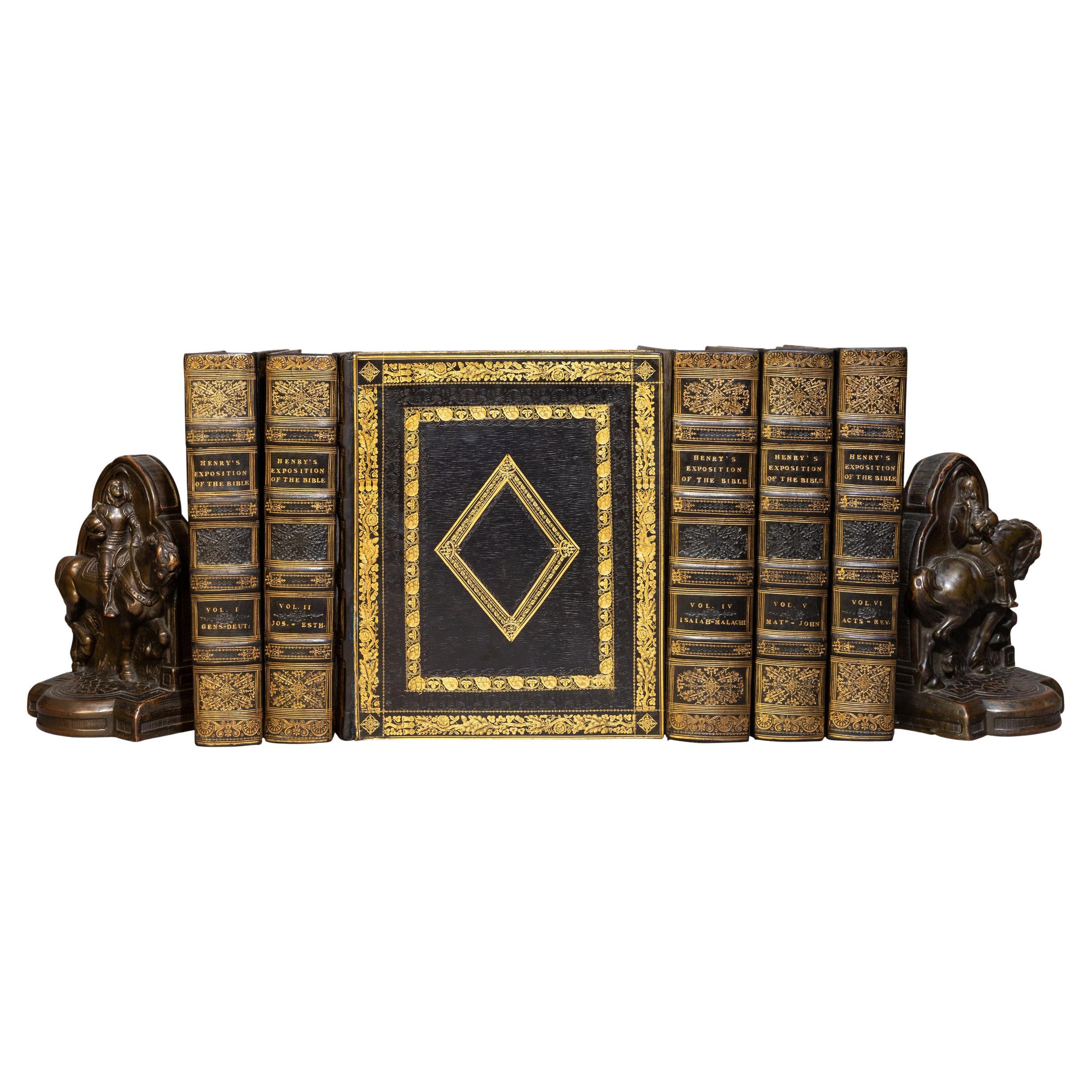 6 Volumes, Matthew Henry, An Exposition of the Old and New Testament