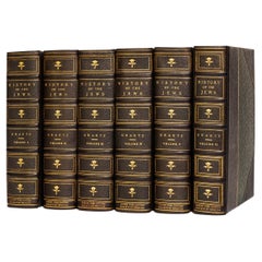 6 Volumes, Professor H. Graetz, History of the Jews