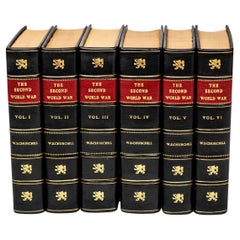 6 Volumes. Sir Winston S. Churchill. Second World War.