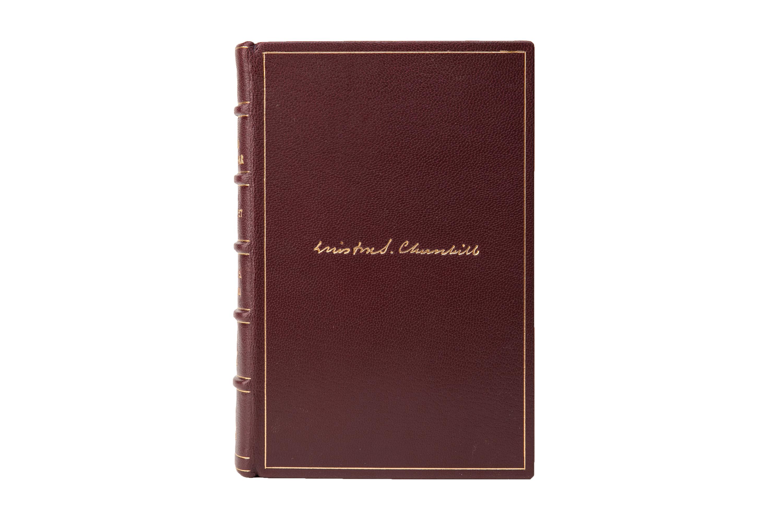 6 Volumes. Winston Churchill, The Second World War. In Good Condition For Sale In New York, NY