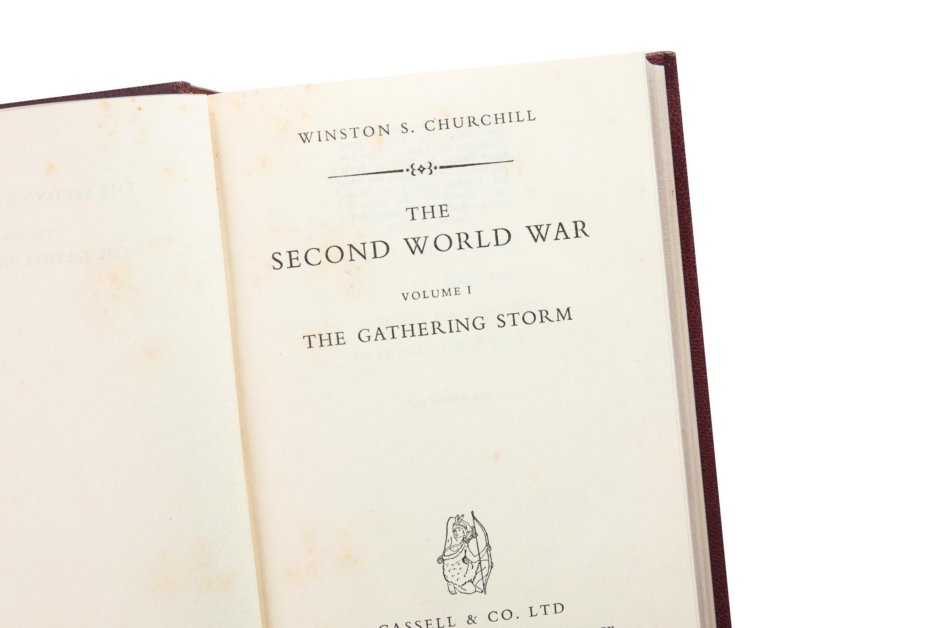 winston churchill the second world war first edition value