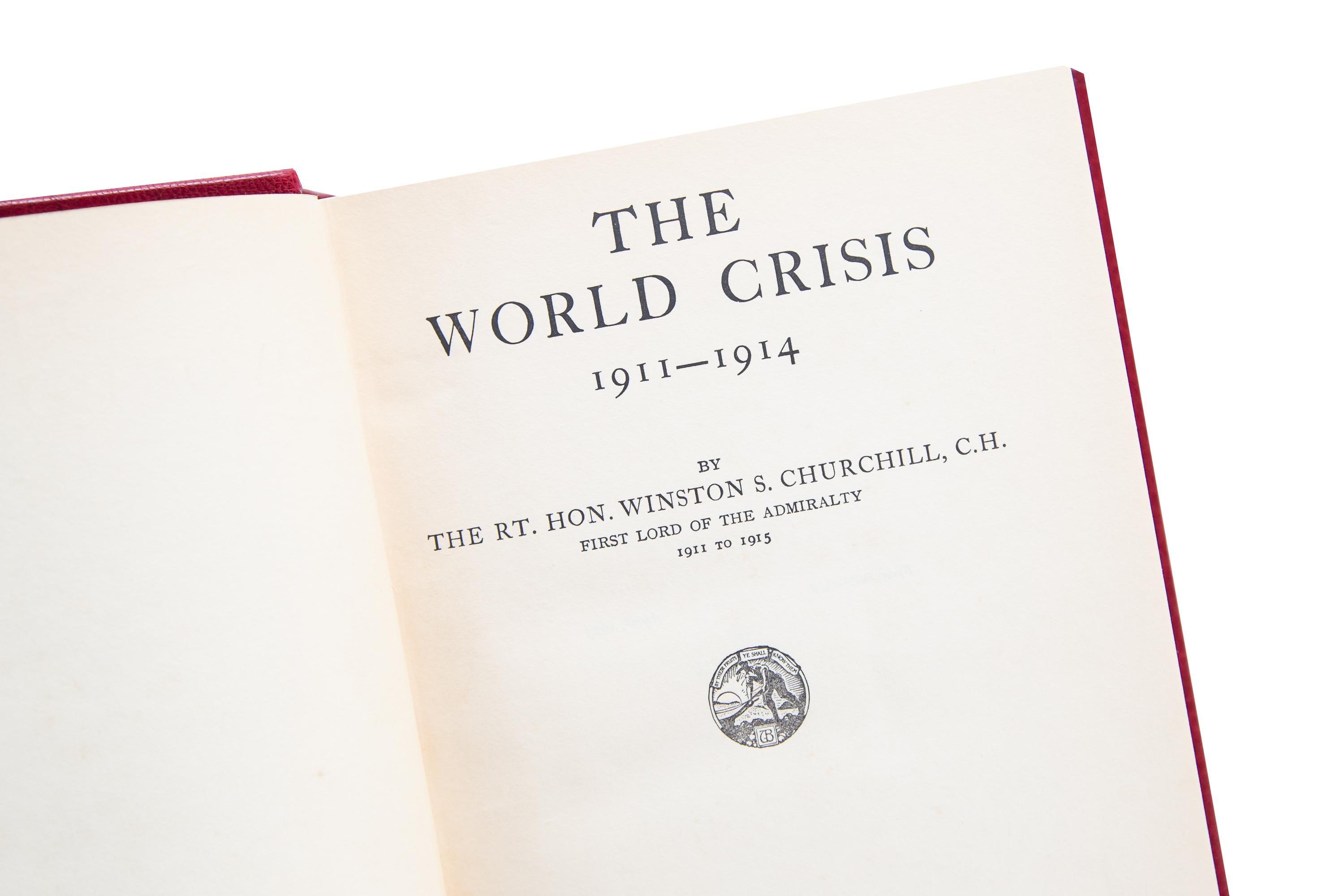 English 6 Volumes. Winston S. Churchill, The World Crisis