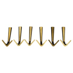 6 Wall Hooks by Herta Baller, around 1950s, 
Priced and Sell Per Piece
