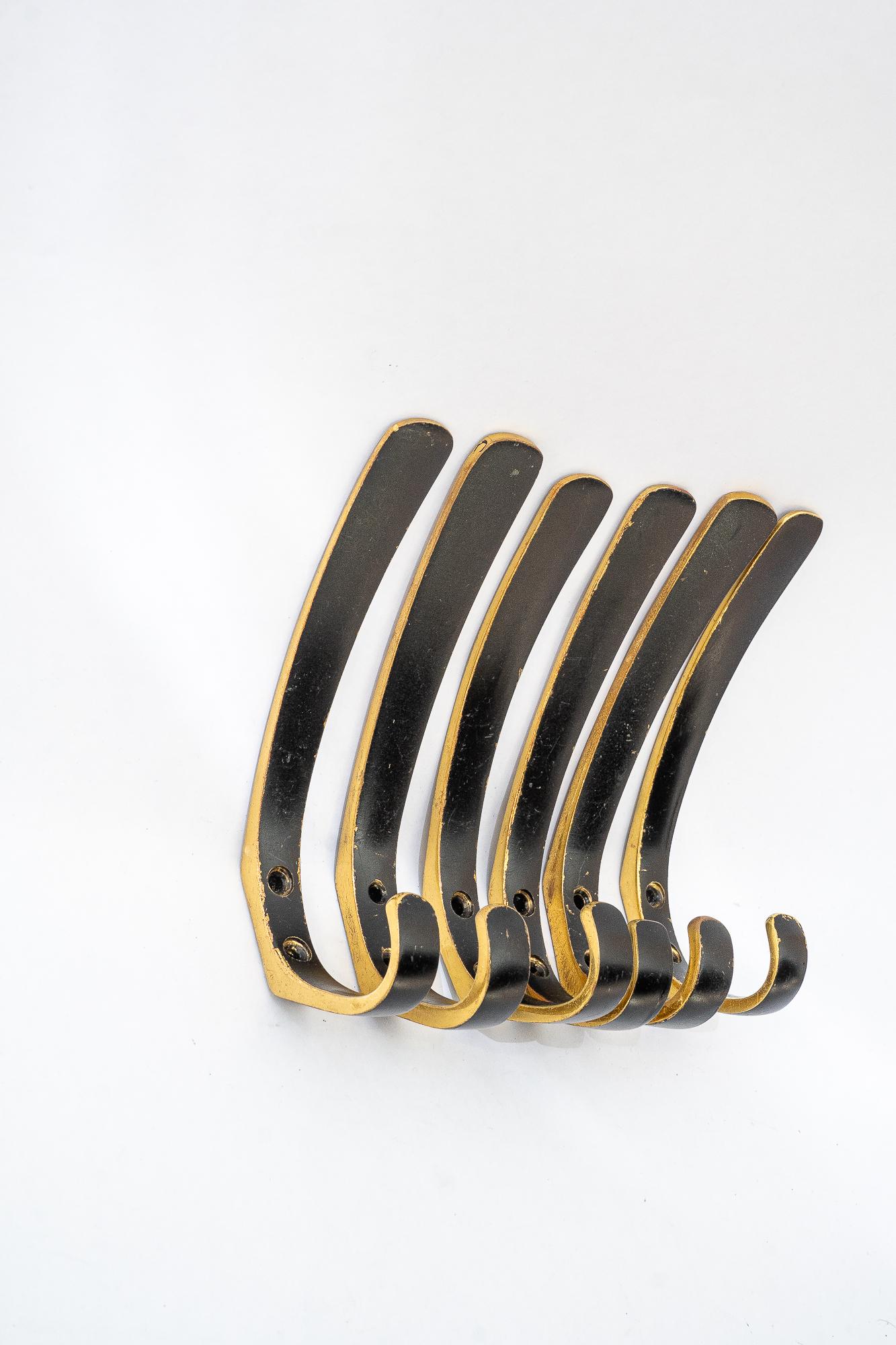 Mid-Century Modern 6 Wall Hooks by Herta Baller, circa 1950s For Sale