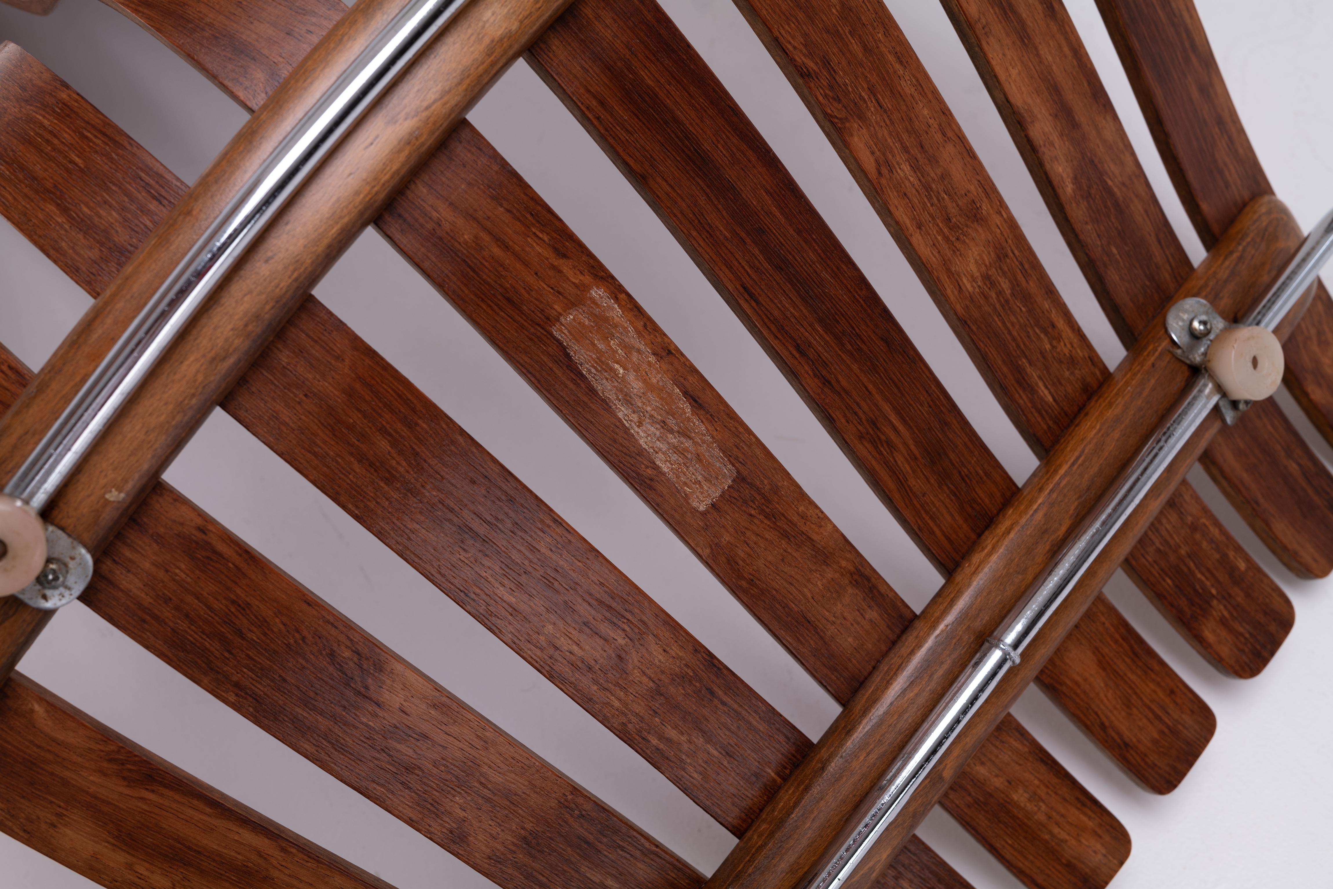 Steel 6 x Hans Brattrud Scandia Prince Rosewood Dining Chair for Hove Mobler 1957 For Sale