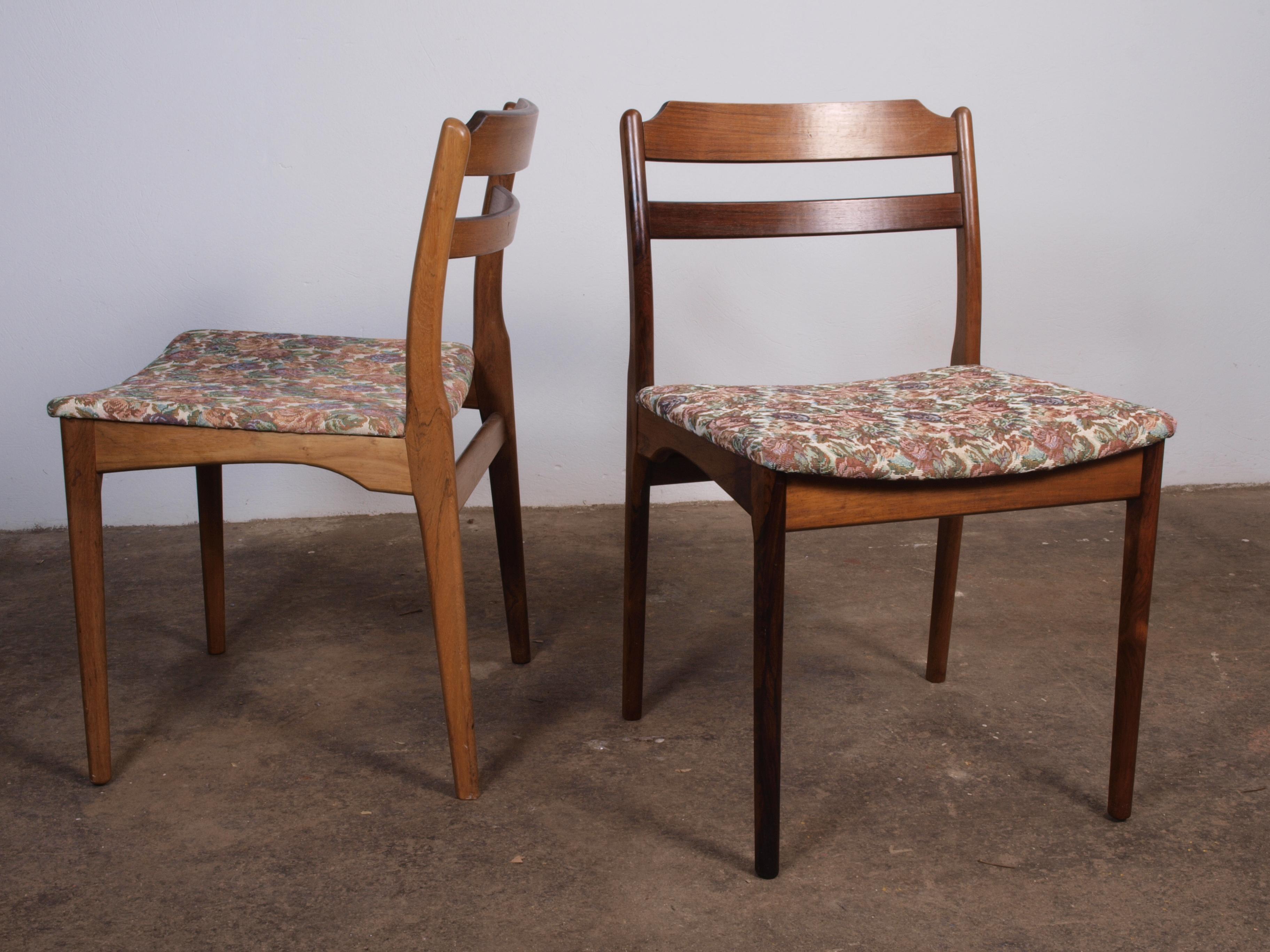 6 x Rosewood Dining Chairs Denmark Thorsø Stole og Møbelfabrik For Sale 5