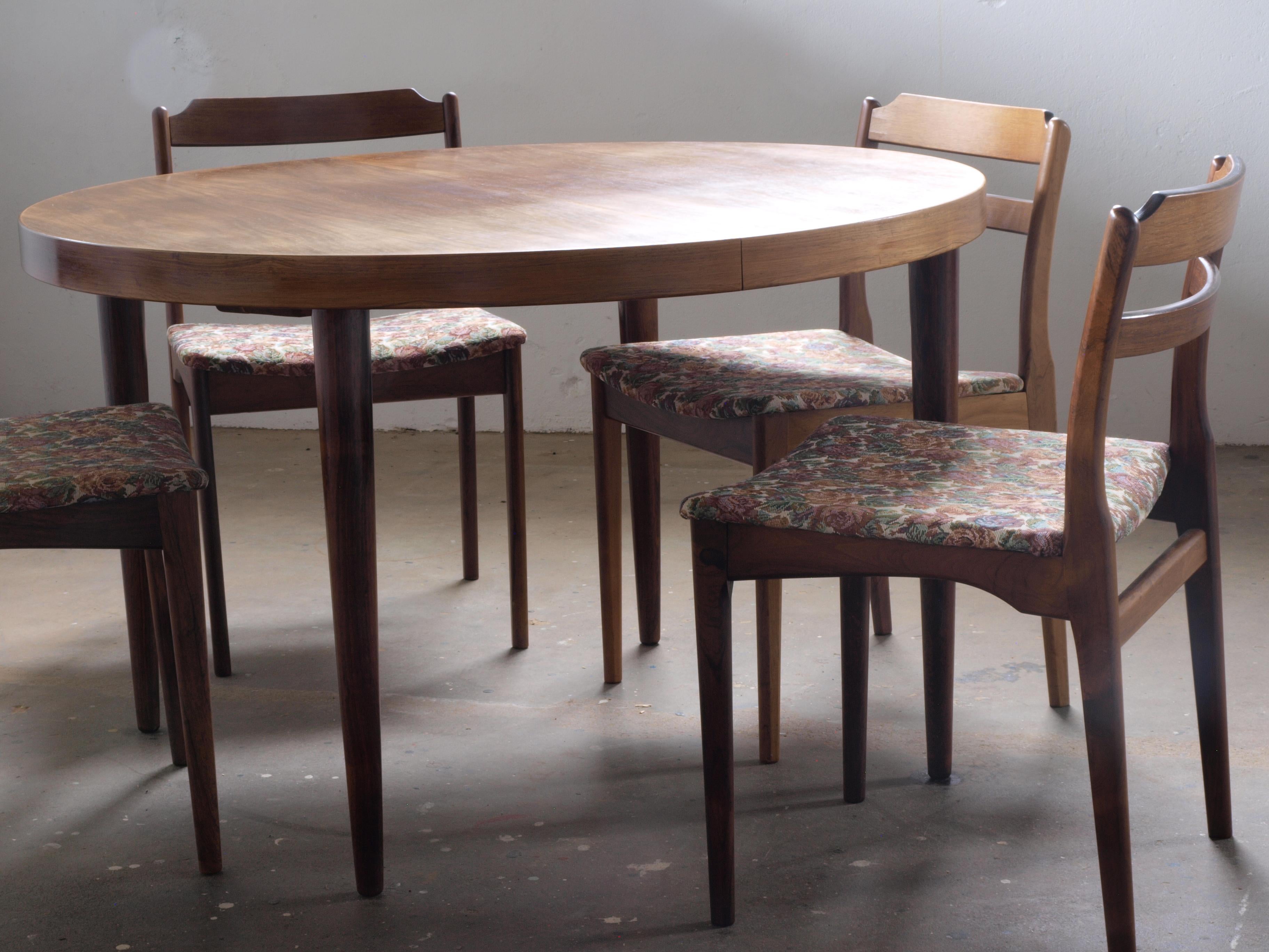 6 x Rosewood Dining Chairs Denmark Thorsø Stole og Møbelfabrik For Sale 10