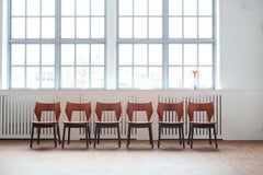 6 x Tove & Edvard Kindt-Larsen Rosewood dining chairs, 1960