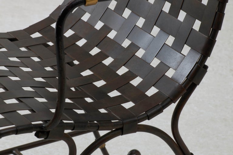6 x Wrought Iron Chairs For Sale at 1stDibs