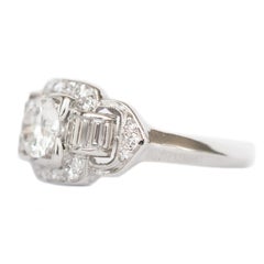 .60 Carat Diamond Platinum Engagement Ring