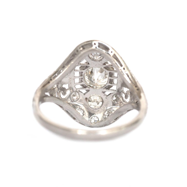 .60 Carat Diamond Platinum Engagement Ring For Sale at 1stDibs | 60 ...