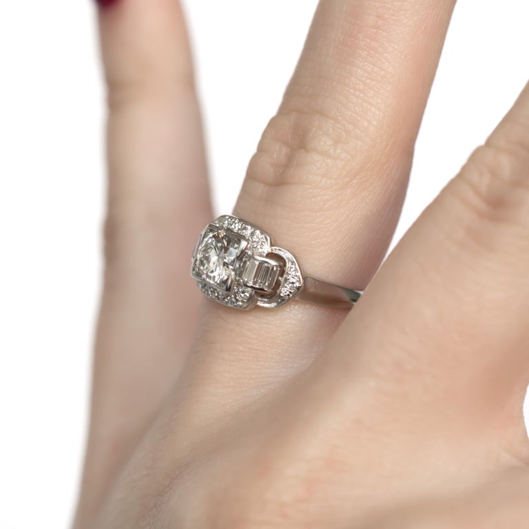 .60 Carat Diamond Platinum Engagement Ring at 1stDibs | .60 carat ...