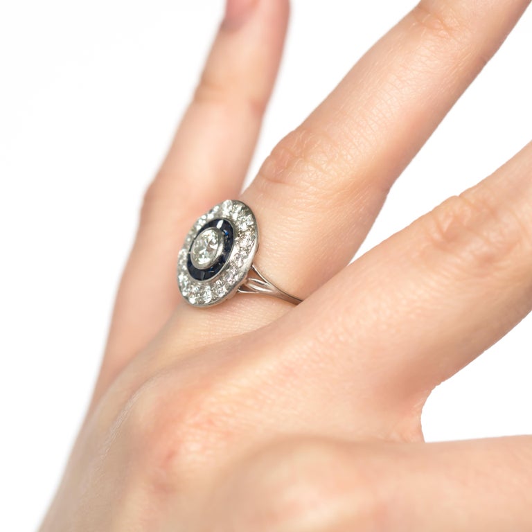.60 Carat Diamond Platinum Engagement Ring For Sale at 1stDibs | .60 ...