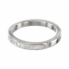 .60 Carat Diamond Platinum Wedding Band Ring