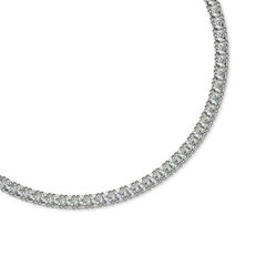 60-Carat Diamond Tennis Necklace  0.70 Carat Each  D-E-F Color  VS Clarity