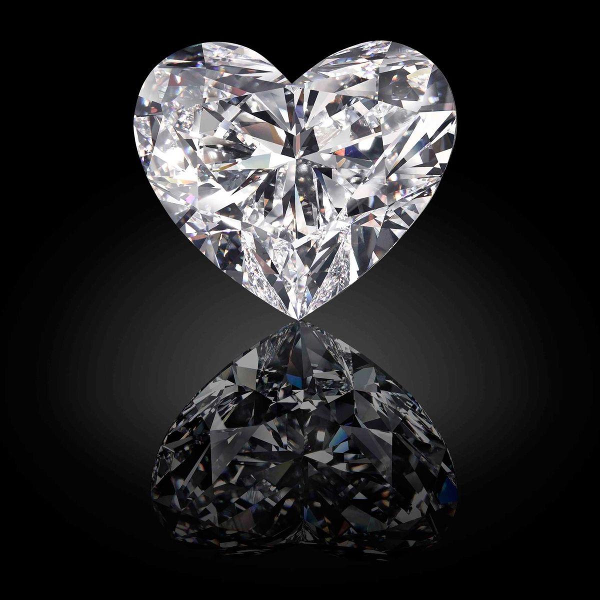 Collana Rivière con diamanti a cuore da 60 carati di colore F-G-H.  Chiarezza VS  GIA In condizioni Nuovo in vendita a Mumbai, IN