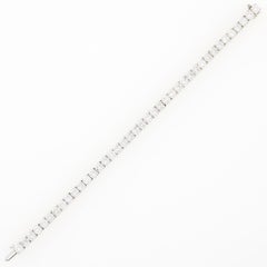 Rare Important Magnificent 10CT Gorgeous Glittering Diamond Tennis Bracelet