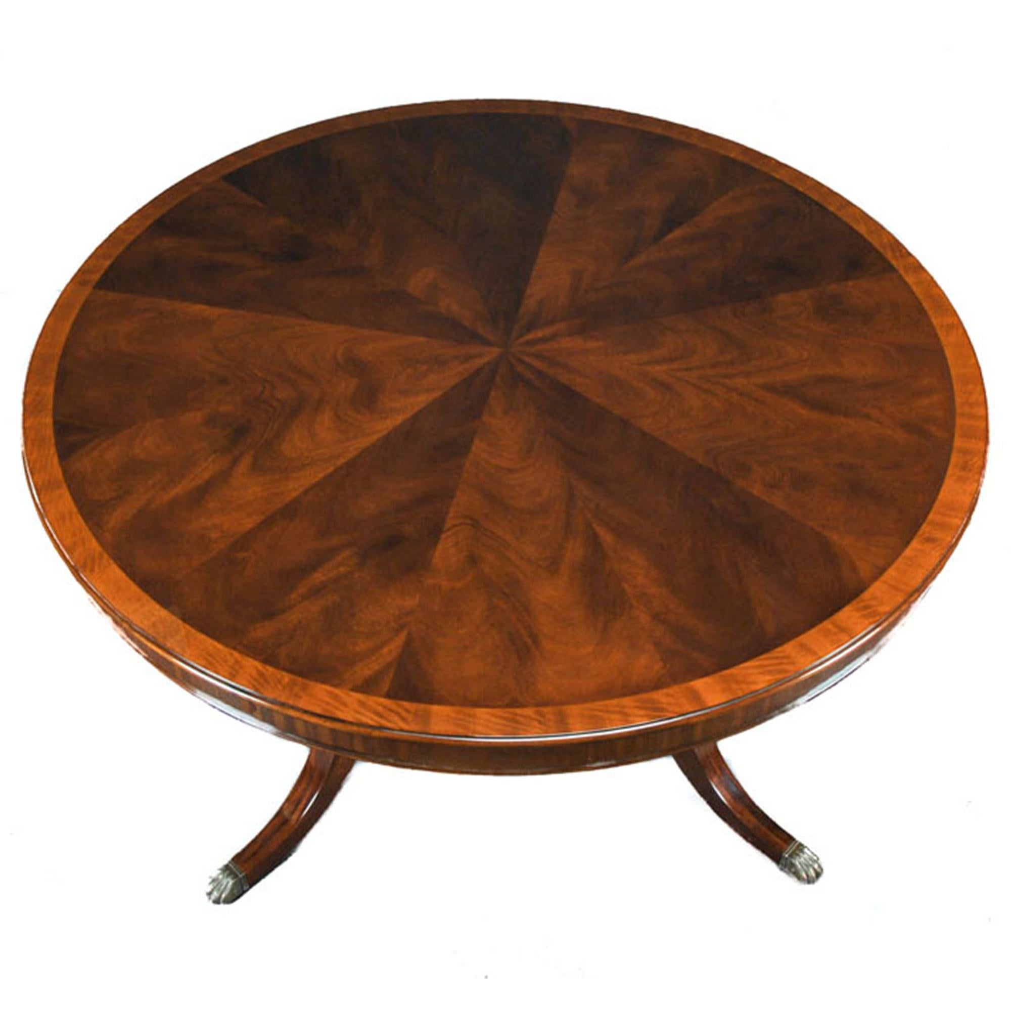 60 inch Round Dining Table  In New Condition For Sale In Annville, PA