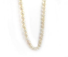 Cultured Akoya Pearl Strand Necklace in 14K Yellow Gold