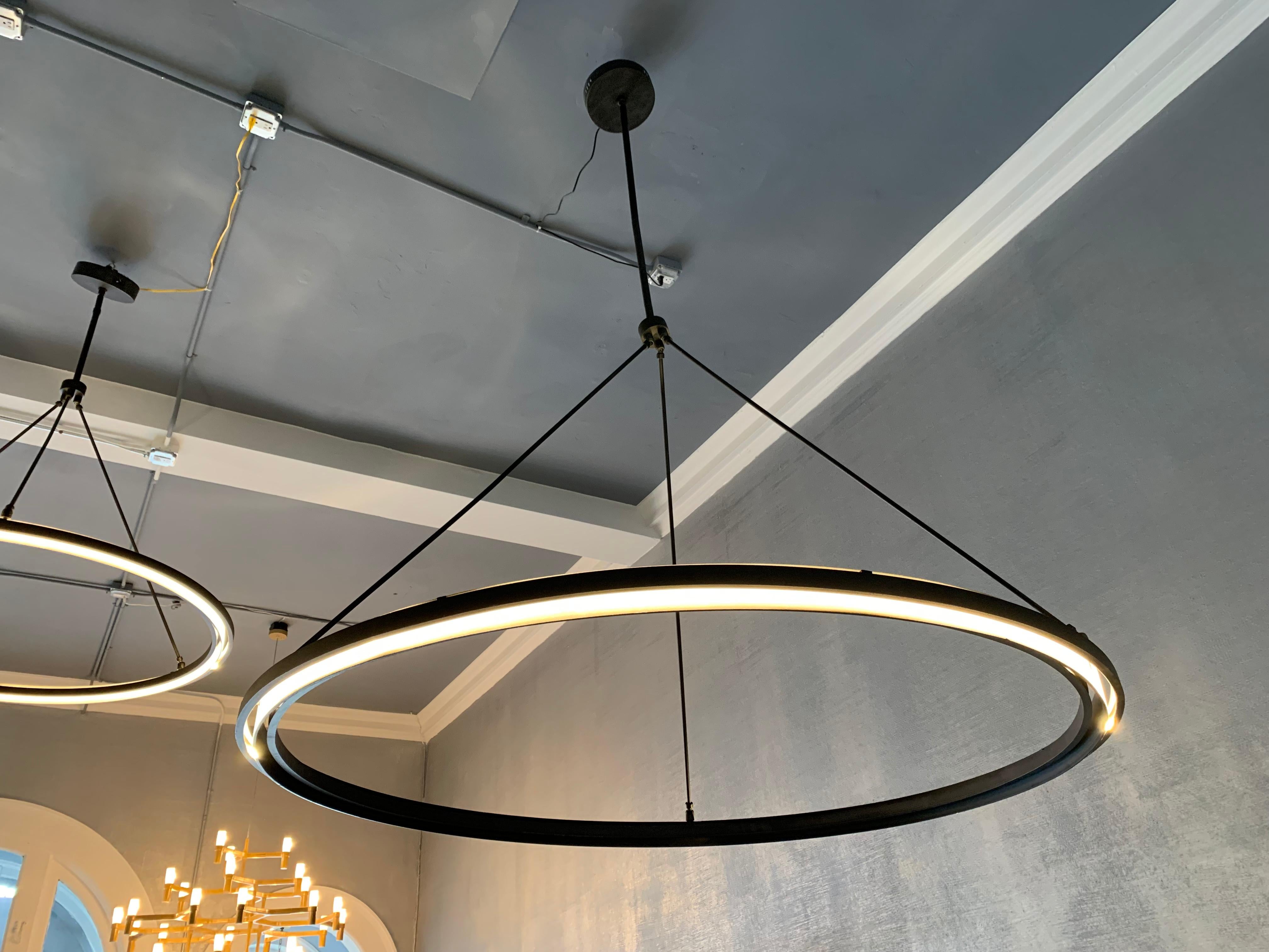 Peralta Round Chandelier by Jon Sarriugarte 1