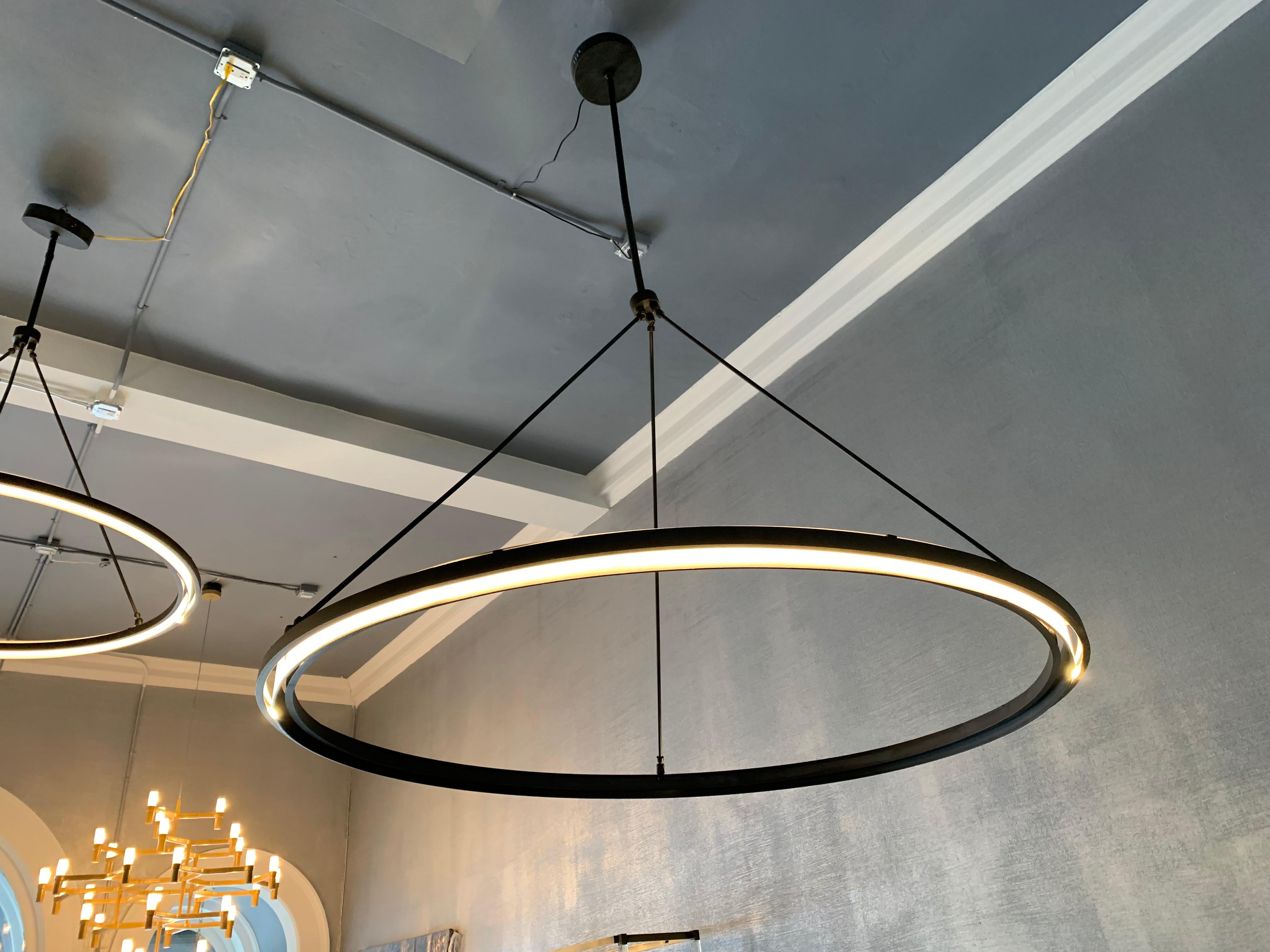 Peralta Round Chandelier by Jon Sarriugarte 2