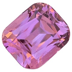 Magnifique tourmaline rose pâle rose taille coussin de 6,00 carats, mine d'Afghanistan