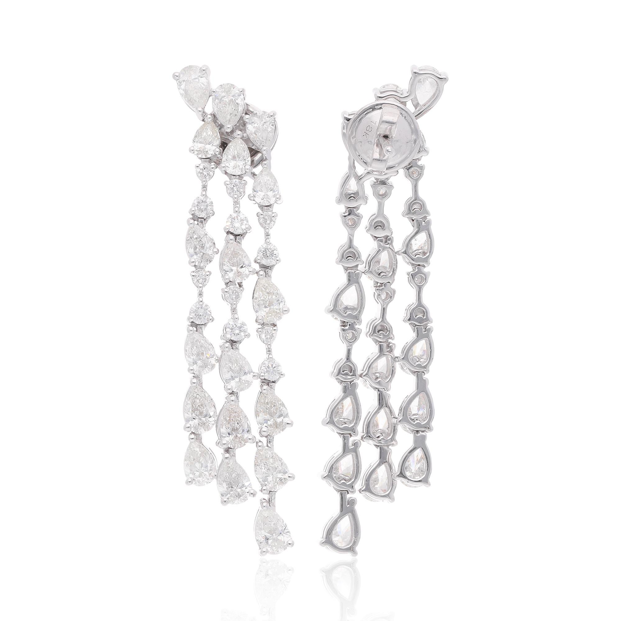 Codice articolo :- See-12734 (14K)
Peso lordo :- 10.46 gm
Oro bianco massiccio 14k Peso :- 9,26 gm
Peso del diamante naturale :- 6.00 carati. (DIAMANTE DI PUREZZA MEDIA SI1-SI2 E COLORE H-I)
Dimensioni degli orecchini: 48 mm