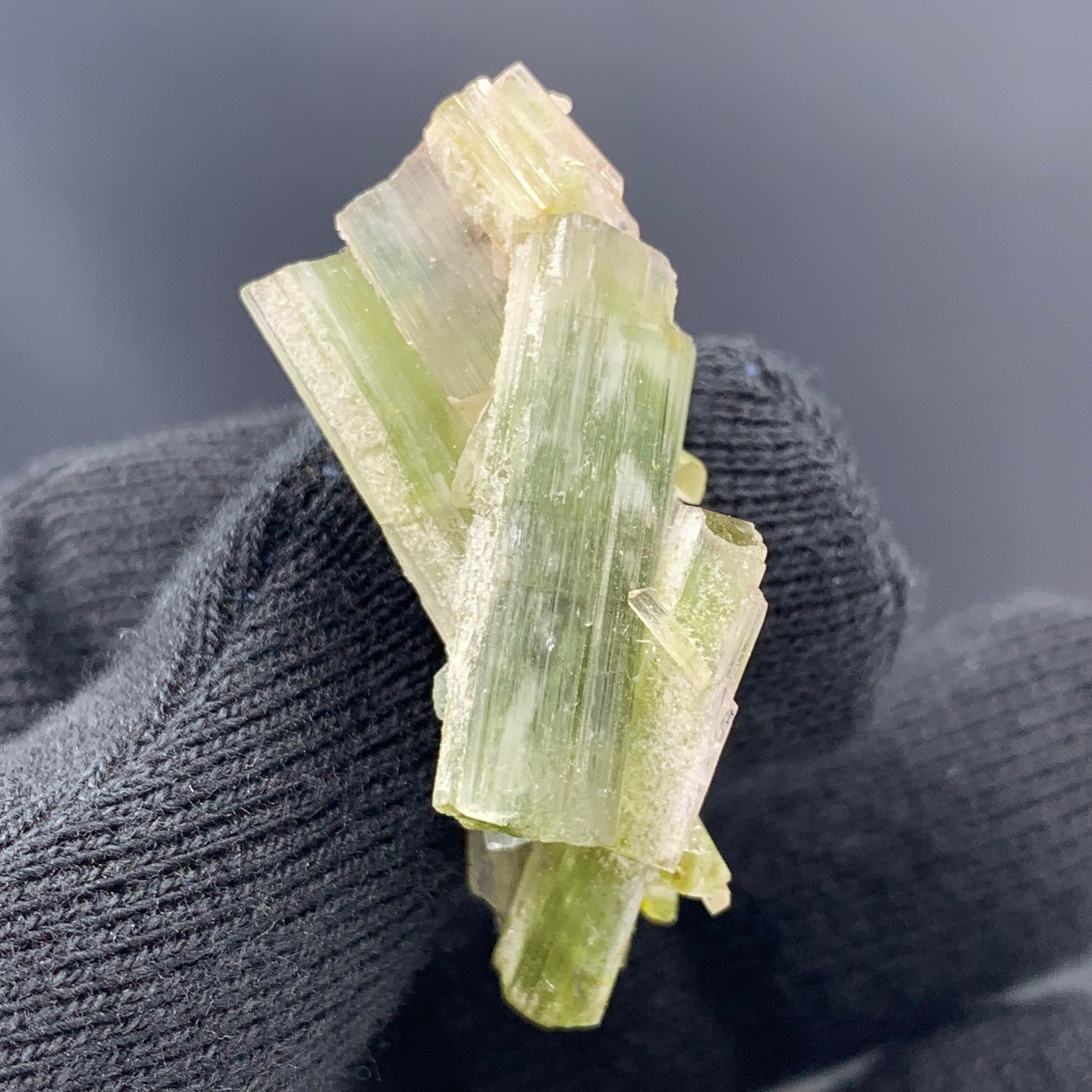 60.05 Carat Glamorous Tourmaline Crystals Cluster From Afghanistan  For Sale 13