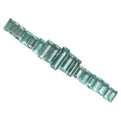 60.09 Quilates Esmeralda de Nigeria Talla Octágono Piedra Disposición Joyería Fina Gema Natural