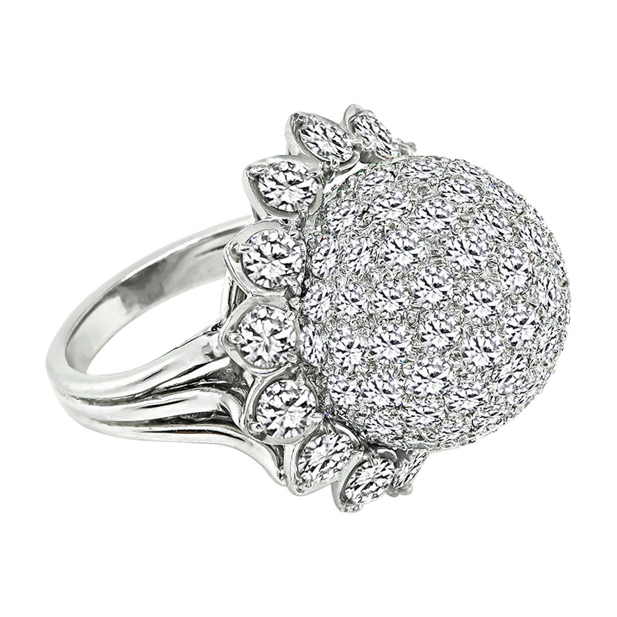 Anillo Flor Diamante 6.00ct