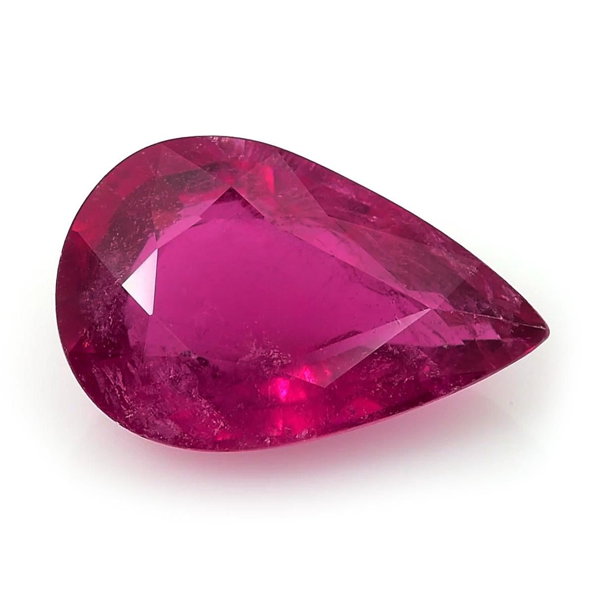 6.01 Carats Rubellite  In New Condition For Sale In Los Angeles, CA