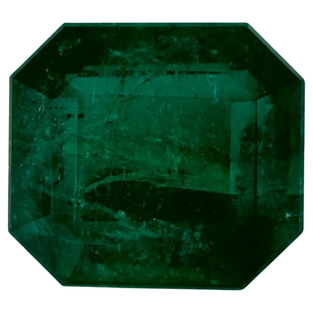 6.02 Ct Emerald Octagon Cut Loose Gemstone