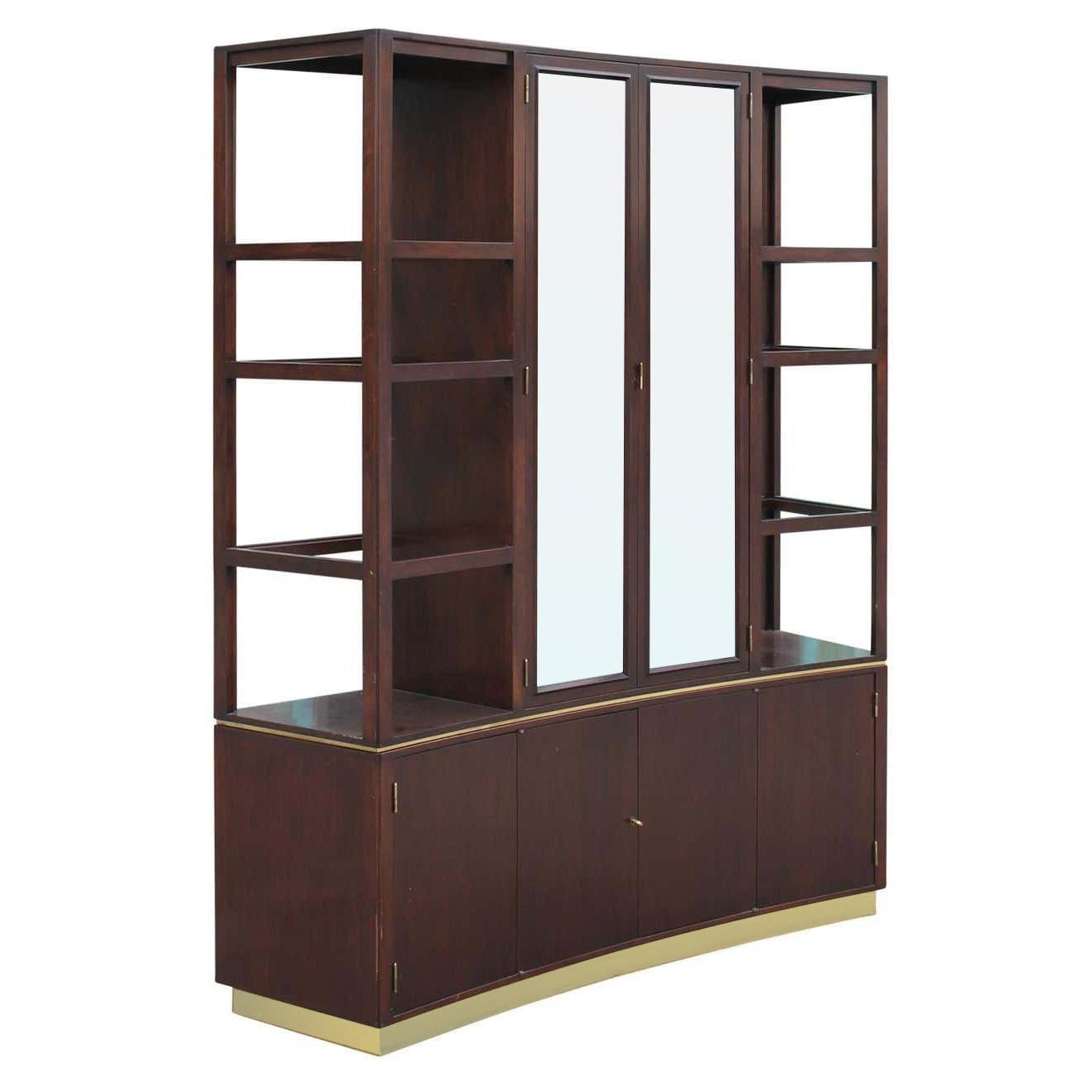 Mid-Century Modern Super Structure Display Cabinet #6027 Edward Wormley pour Dunbar en vente