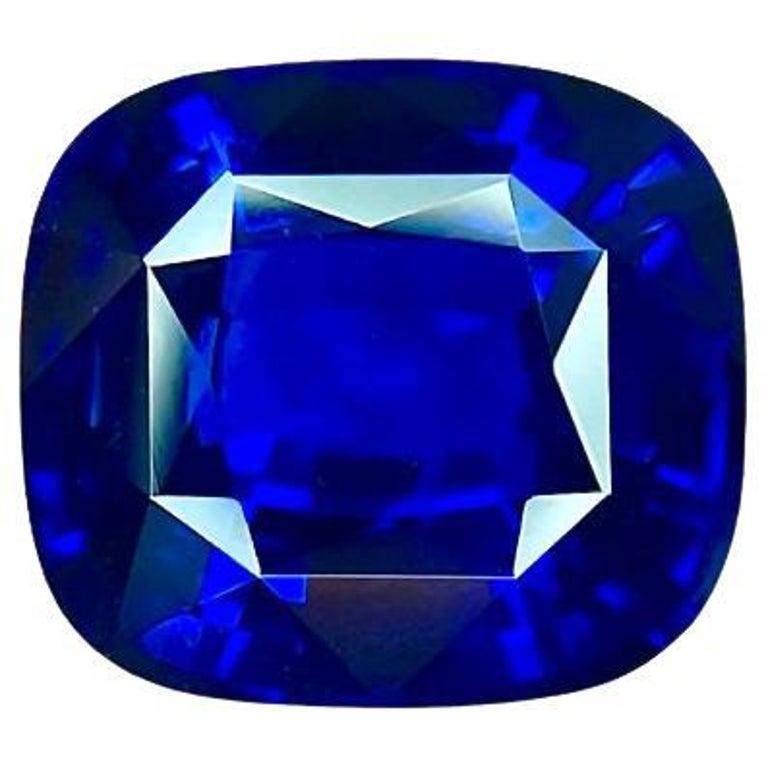 6.02Ct Ceylon Cushion Sapphire For Sale at 1stDibs