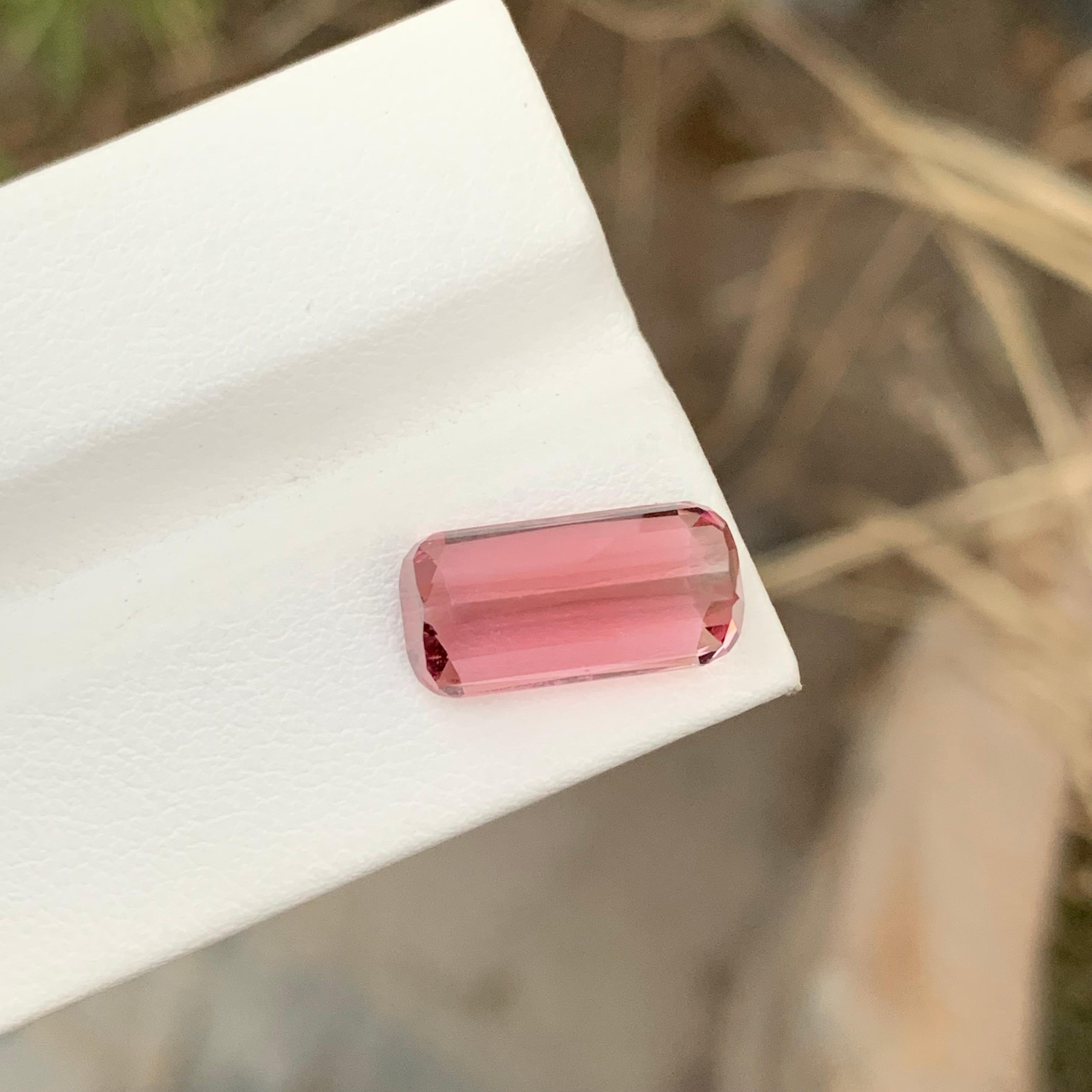 6.05 Carat Natural Loose Baby Pink Tourmaline Paprook Afghanistan Mine For Sale 5