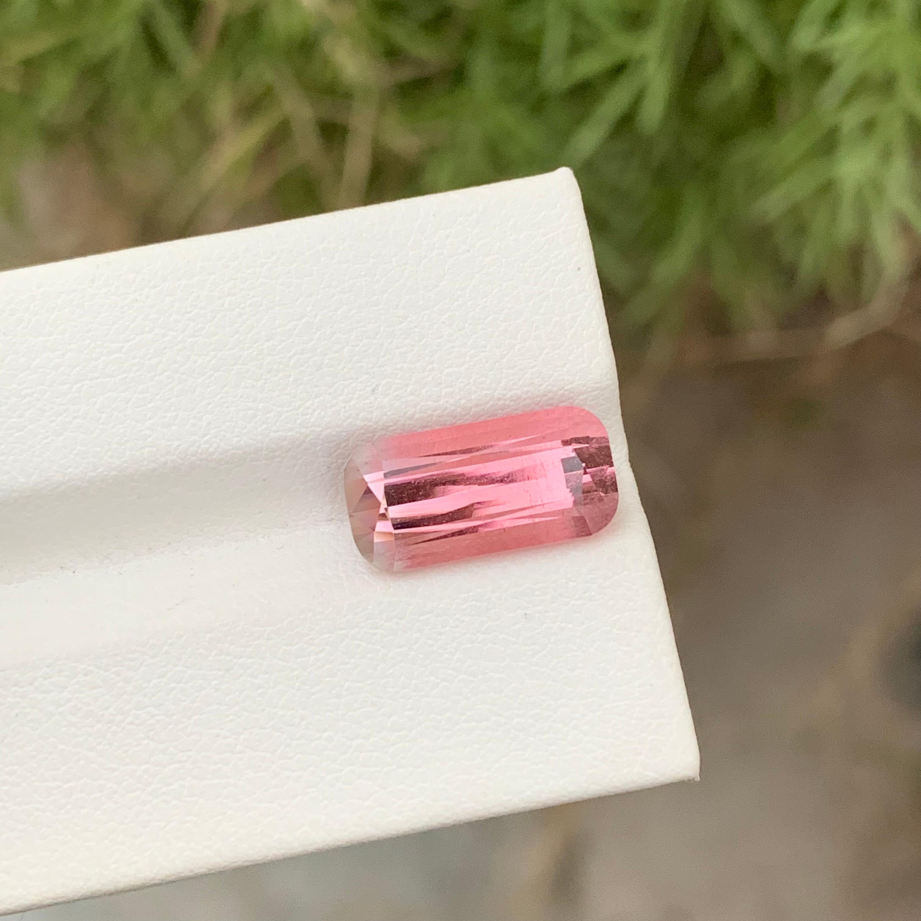 Arts and Crafts 6.05 Carat Natural Loose Baby Pink Tourmaline Paprook Afghanistan Mine For Sale