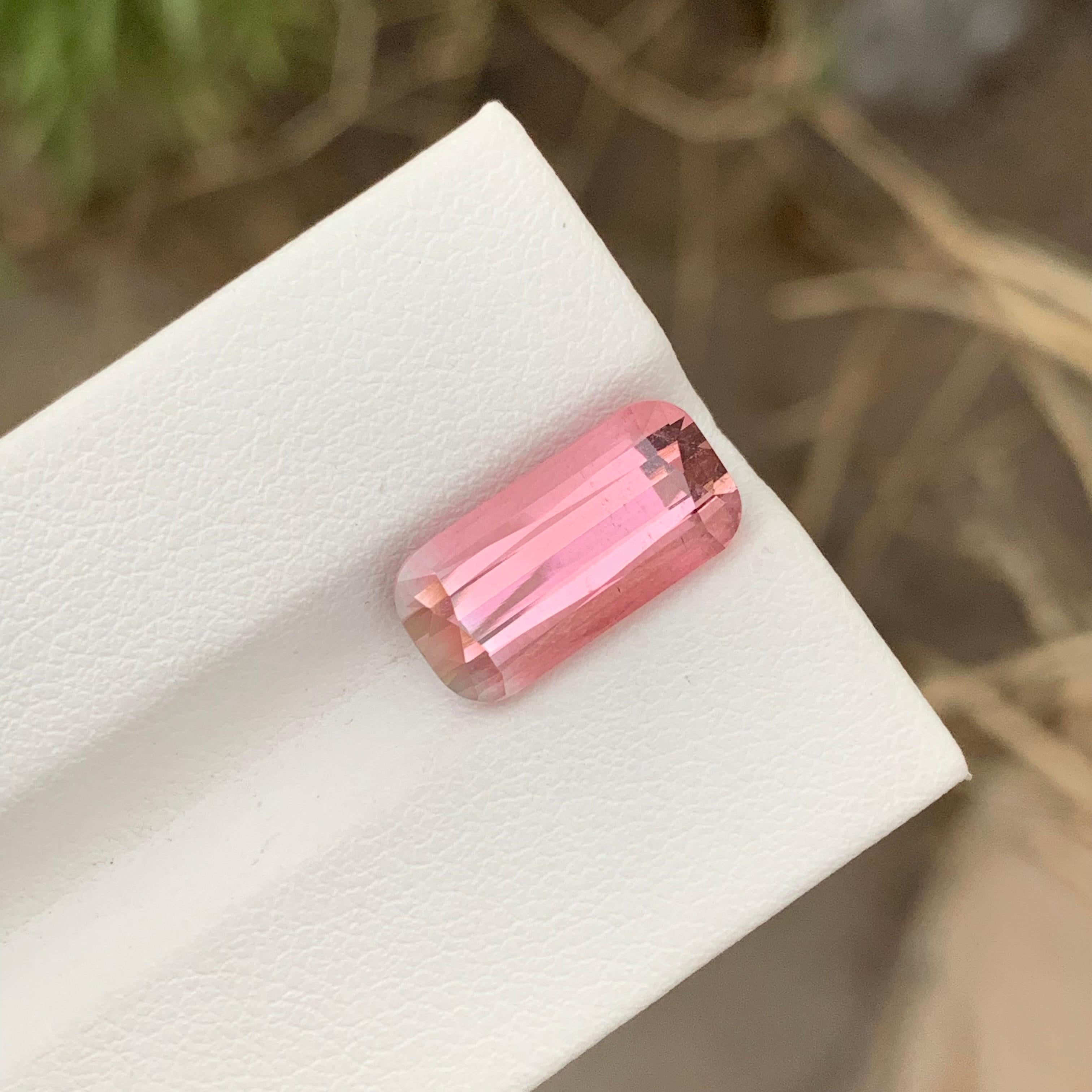 6.05 Carat Natural Loose Baby Pink Tourmaline Paprook Afghanistan Mine For Sale 2