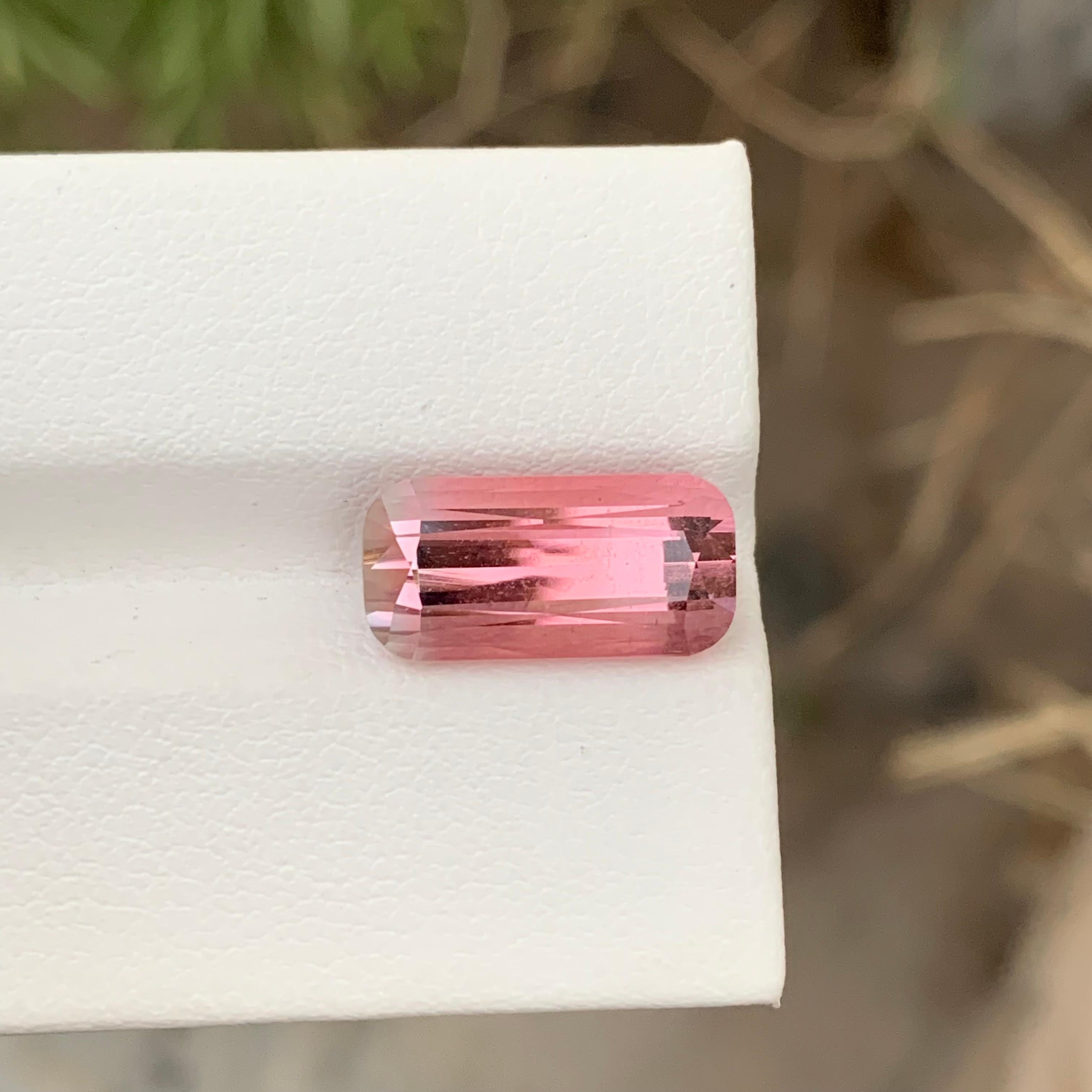 6.05 Carat Natural Loose Baby Pink Tourmaline Paprook Afghanistan Mine For Sale 3