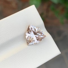 6.05 Carat Natural Loose Golden Topaz Shield Cut Gemstone