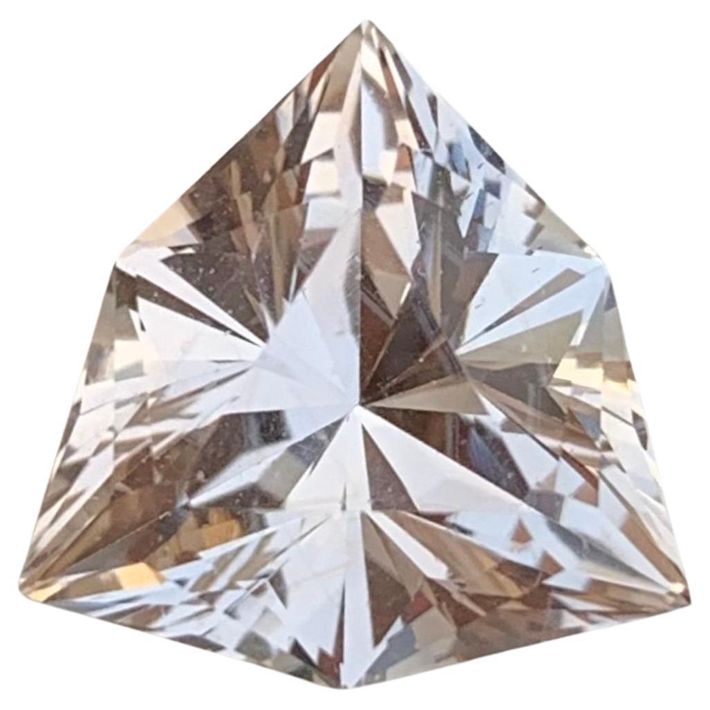 6.05 Carat Natural Loose Golden Topaz Shield Cut Gemstone