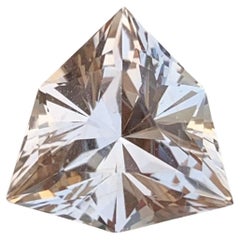 6.05 Carat Natural Loose Golden Topaz Shield Cut Gemstone