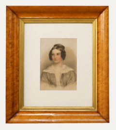 Paul Augustus Mulready (Irish 1804-1864) - c.1839 Watercolour, Mary Walker