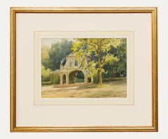 Alfred Henry Hart (1866-1953) - Framed Watercolour, Temple Bar Gate