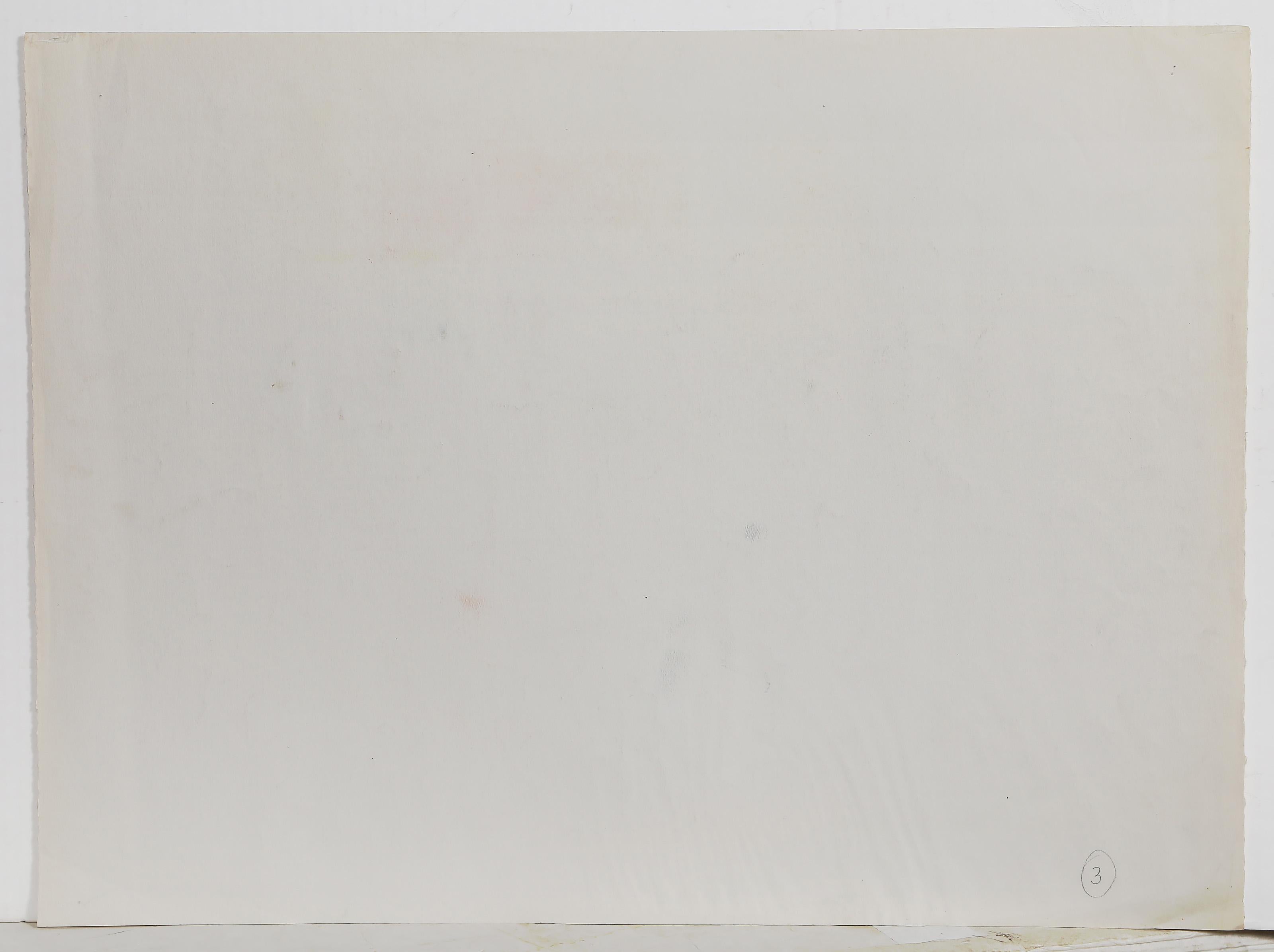 Mujer durmiendo, dibujo moderno a lápiz de Seymour Leichman en venta 4